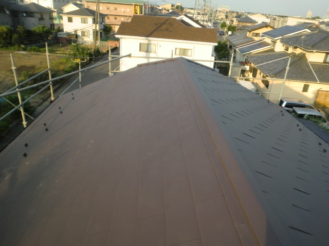 完工後の大屋根