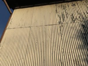 吉岡町で物置の外壁トタン波板を張り替え見積りしました 雨漏り修理 屋根工事の株式会社浦部住総 群馬県藤岡市