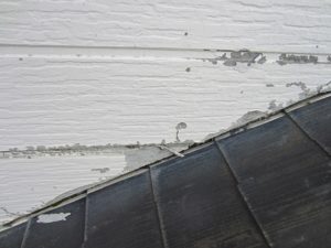 施工前の下屋根