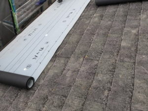 屋根　カバー工法　ルーフィング