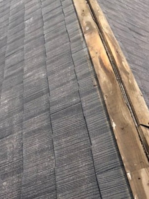 屋根の貫板撤去