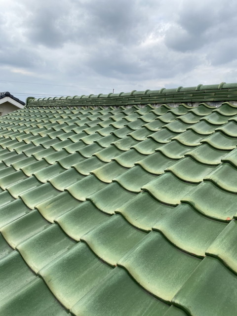 雨漏り　現地調査　和瓦