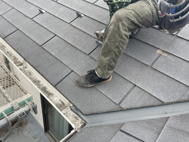 屋根カバー工法　横暖ルーフS　改質アスファルトルーフィング