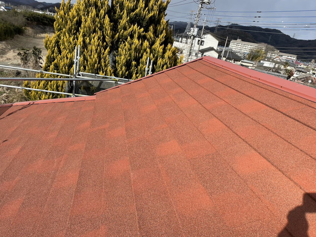 群馬県伊勢崎市　屋根葺き替え工事　ディプロマット棟板金仕上げ