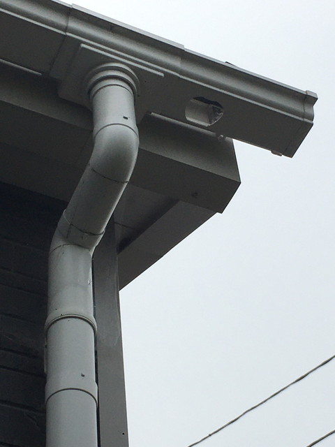 群馬県高崎市 雹被害で雨どいに穴?屋根調査無料で安心サポート