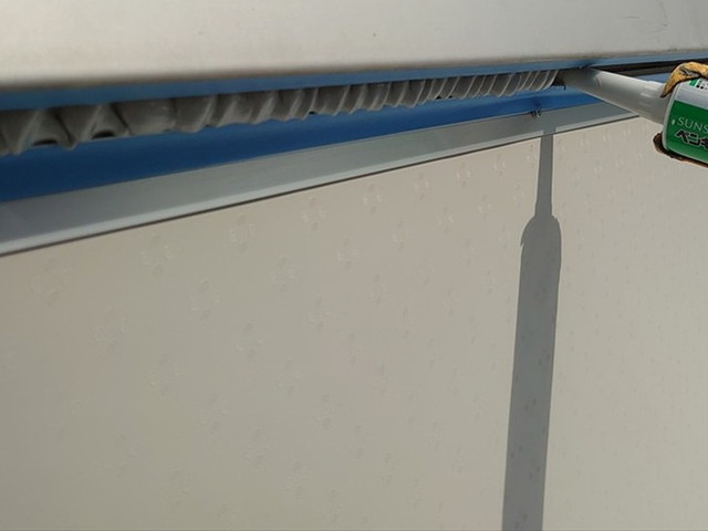 屋上　塩ビシート防水工事