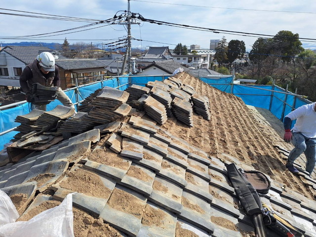 屋根葺き替え