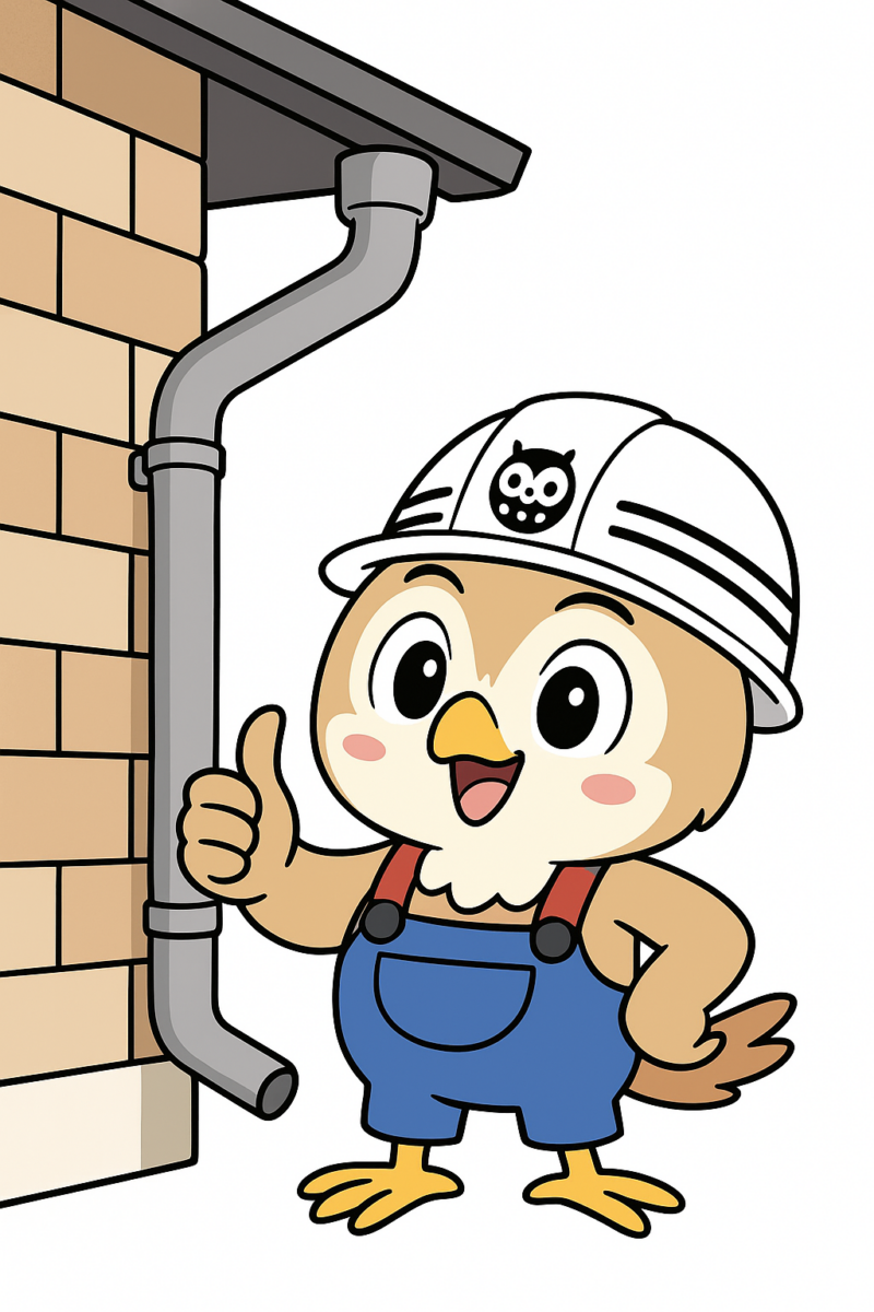 呼び樋しっかり施工