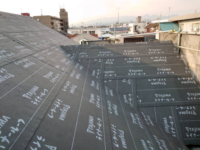 群馬県高崎市H様邸　コロニアル　スーパーガルテクト　葺き替え工事