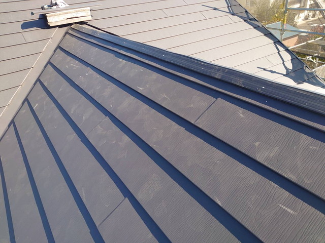 群馬県高崎市H様邸　コロニアル　スーパーガルテクト　葺き替え工事