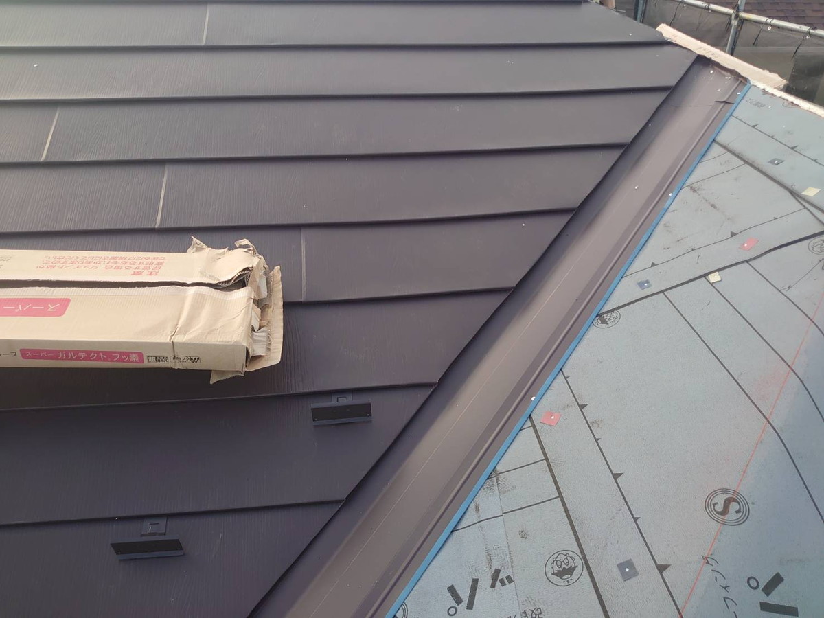 群馬県高崎市N様邸　コロニアル　スーパーガルテクト　カバー工法