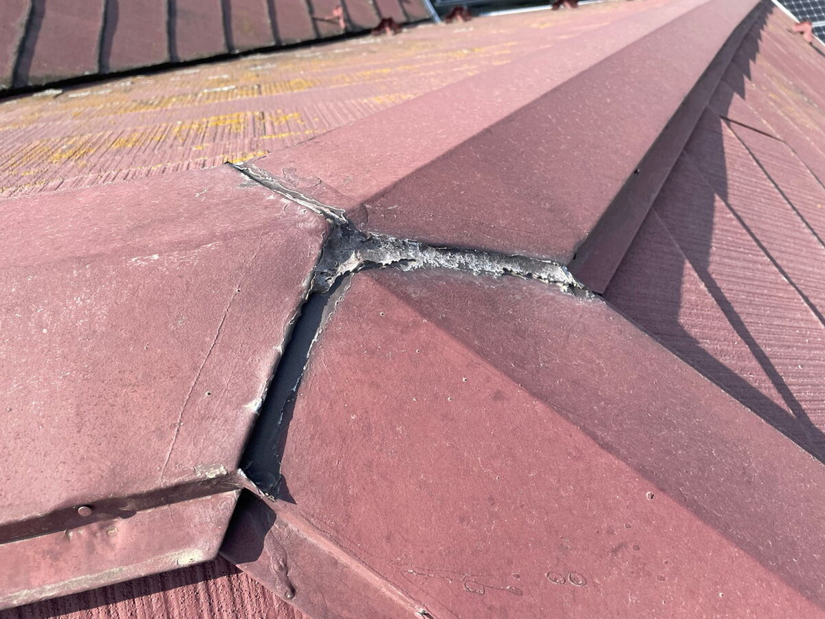 群馬県高崎市Y様邸 棟板金交換