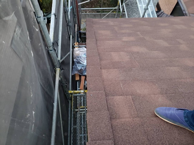 群馬県前橋市H様邸　葺き替え工事　コロニアル　ディプロマットスター