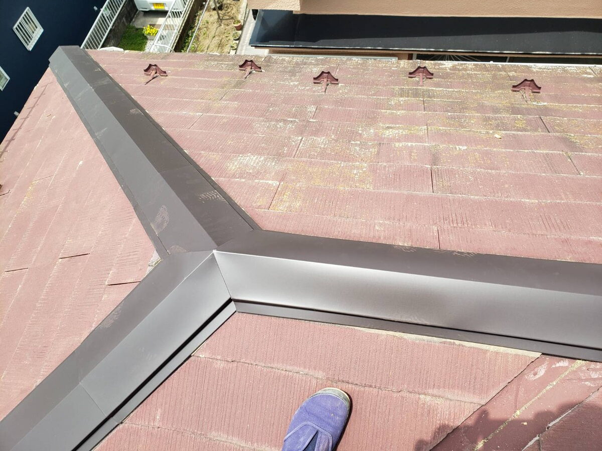 群馬県高崎市Y様邸 棟板金交換