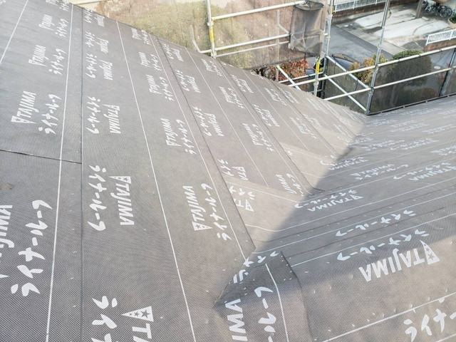 群馬県高崎市H様邸　コロニアル　スーパーガルテクト　葺き替え工事