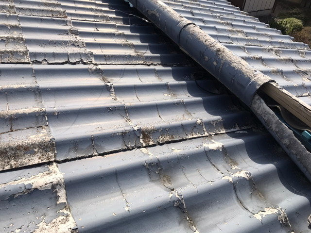 群馬県藤岡市T様邸 波形スレート スタンビー333 葺き替え工事