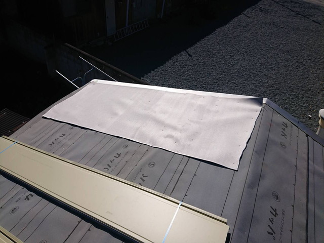 群馬県藤岡市T様邸 波形スレート スタンビー333 葺き替え工事