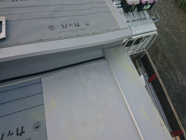 群馬県藤岡市T様邸　波形スレート　スタンビー333　葺き替え工事