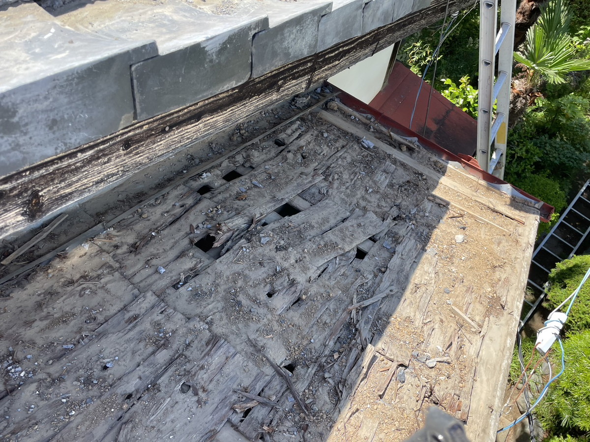 群馬県桐生市A様邸　和瓦　横暖ルーフ　葺き替え工事