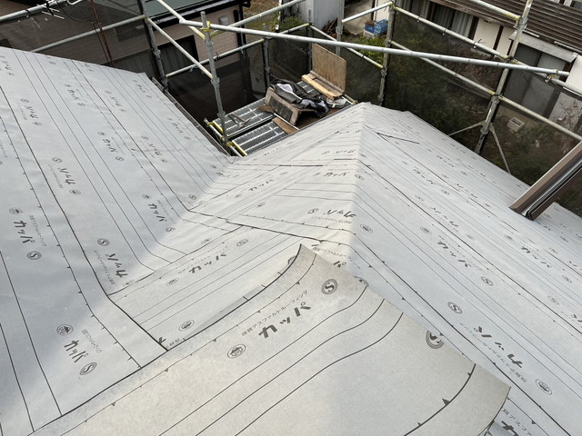 群馬県前橋市H様邸 葺き替え工事 コロニアル ディプロマットスター