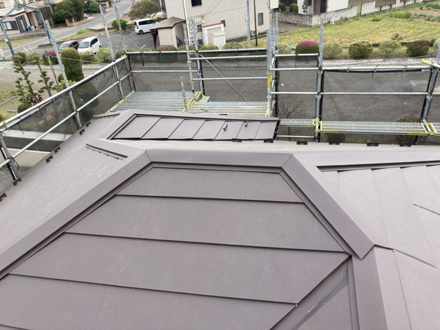 群馬県高崎市N様邸　コロニアル　スーパーガルテクト　カバー工法