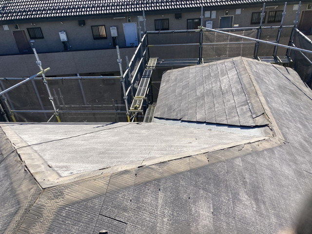 埼玉県本庄市S様邸　コロニアル　横暖ルーフs　カバー工法