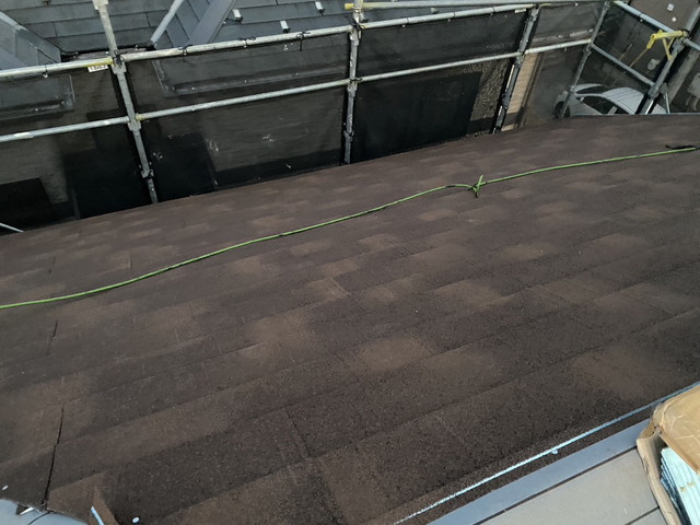 群馬県前橋市H様邸　葺き替え工事　コロニアル　ディプロマットスター