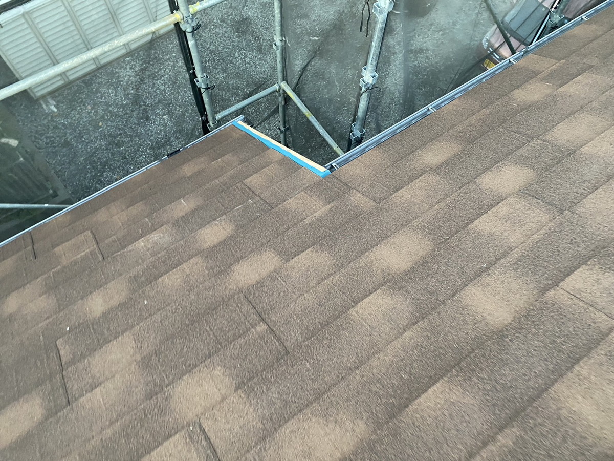 群馬県前橋市H様邸　葺き替え工事　コロニアル　ディプロマットスター