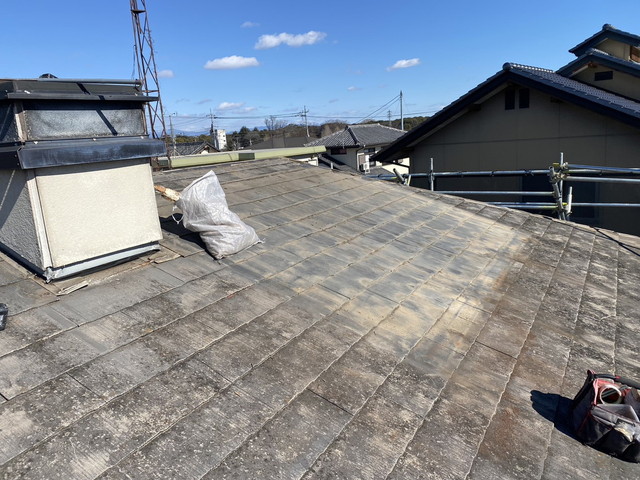 群馬県高崎市T様邸　コロニアル　横暖ルーフ　水温機　煙突