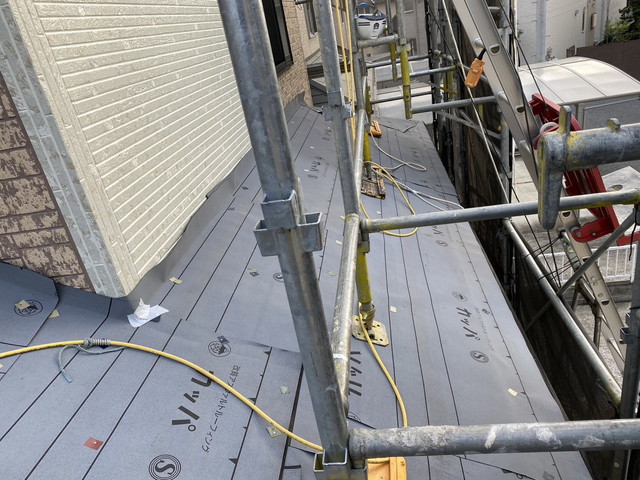 群馬県高崎市N様邸　コロニアル　スーパーガルテクト　カバー工法