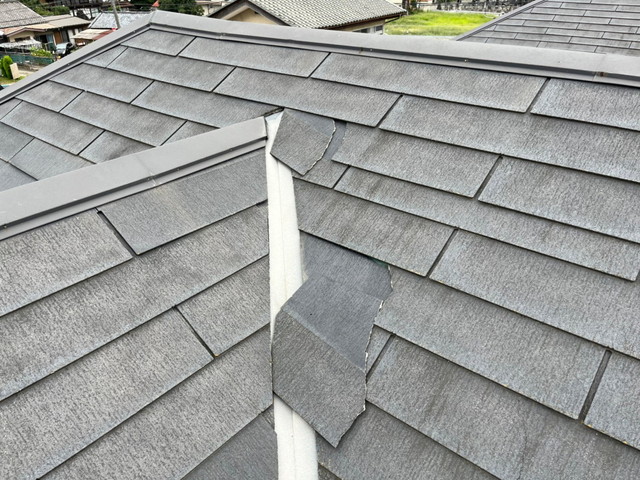 群馬県前橋市H様邸　葺き替え工事　コロニアル　ディプロマットスター