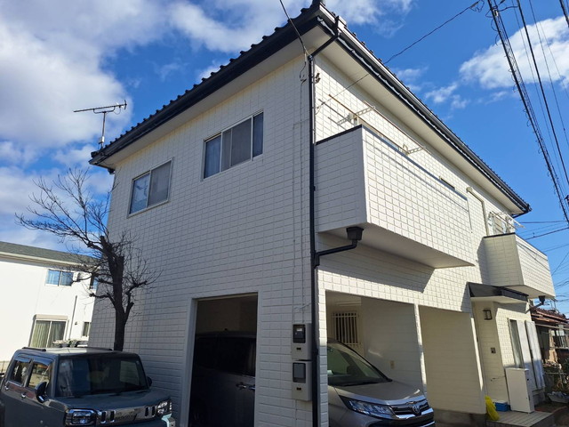 群馬県高崎市　棟取り直し・雨樋工事　完工