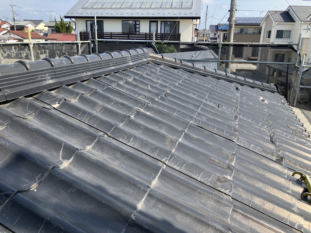 群馬県高崎市 屋根葺き替え かわらU撤去