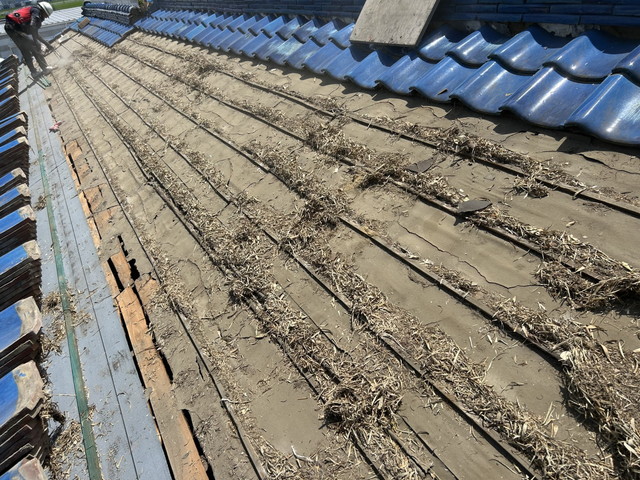 【埼玉県児玉郡美里町】屋根の葺き戻し工事！下葺きルーフィングで雨漏り対策と防水性能を向上